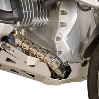 GIVI Uitlaatbocht protectie inox universeel, Motoruitlaatbochtbescherming, S280 32-42