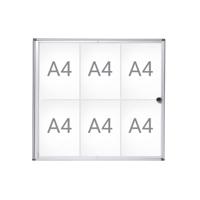 Binnenvitrine wand maulextraslim 6xa4 slot