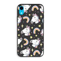 Rainbow Unicorn: iPhone XR Biologisch afbreekbaar hoesje