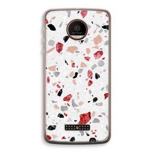 Terrazzo N°12: Motorola Moto Z Force Transparant Hoesje