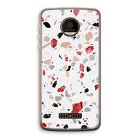 Terrazzo N°12: Motorola Moto Z Force Transparant Hoesje