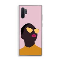 Yellow glasses: Samsung Galaxy Note 10 Plus Transparant Hoesje Yellow glasses: Samsung Galaxy Note 10 Plus Transparant Hoesje