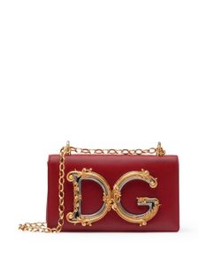 Dolce & Gabbana sac à bandoulière DG Girls - Rouge