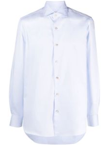 Boglioli chemise en coton à manches longues - Bleu