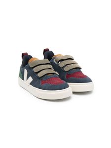 VEJA Kids baskets à patch logo - Bleu