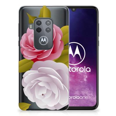 Motorola One Zoom | TPU Case | Roses