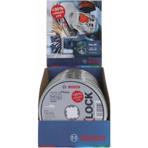 Bosch Accessories X-LOCK Standard for Inox WA 60 T BF 2608619267 Doorslijpschijf recht 125 mm 10 stuk(s)