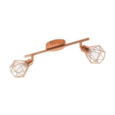 Eglo LedspotZapata 2-lichts koperbruin - 95546