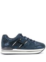 Hogan baskets H383 - Bleu