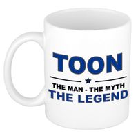 Toon The man, The myth the legend collega kado mokken/bekers 300 ml