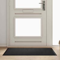 Deurmat Antraciet 80 x 120 cm Teddy Stof Deurmat Antraciet 80 x 120 cm Teddy Stof