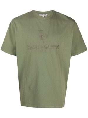 Each X Other t-shirt en coton à logo brodé - Vert