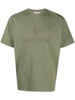 Each X Other logo-embroidered cotton T-shirt - Vert - thumbnail