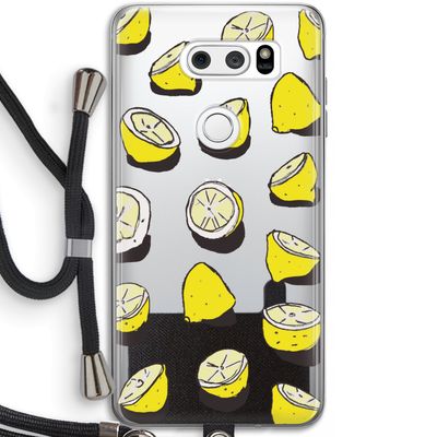 When Life Gives You Lemons...: LG V30 Transparant Hoesje met koord