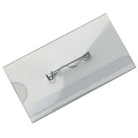 Badge Europel met speld 60x40mm | 24 stuks