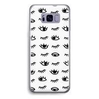 Eye pattern #2: Samsung Galaxy S8 Plus Transparant Hoesje