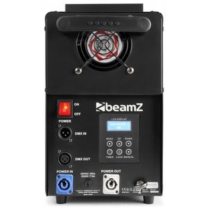 BeamZ S2500 verticale / horizontale rookmachine met licht - 2500W