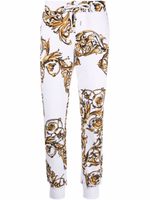 Versace Jeans Couture pantalon de jogging à motif baroque - Blanc - thumbnail