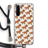 Pony: OnePlus Nord Transparant Hoesje met koord