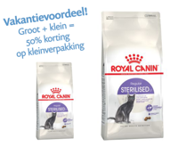Royal Canin Sterilised 37 kattenvoer 10kg + 4kg vakantiebundel