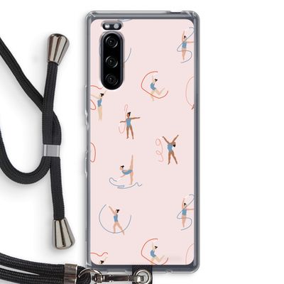 Dancing #3: Sony Xperia 5 Transparant Hoesje met koord