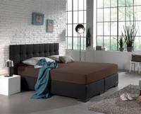 Dreamhouse Enkel Jersey 135 gr. Hoeslaken Deep Taupe 80/100 x 200