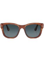 Persol lunettes de soleil à monture ronde - Marron