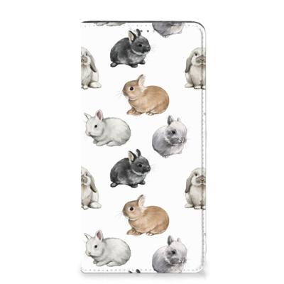 Smartphone hoesje voor Samsung Galaxy A14 4G Konijntjes Smartphone hoesje voor Samsung Galaxy A14 4G Konijntjes