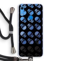 Musketon Skulls: Huawei Y6s Transparant Hoesje met koord