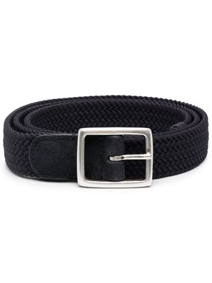 Dell'oglio ceinture Mastic en daim - Bleu