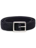 Dell'oglio ceinture Mastic en daim - Bleu