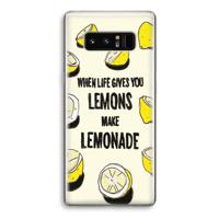 Lemonade: Samsung Galaxy Note 8 Transparant Hoesje