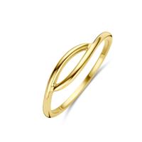 Elegante 14k Geelgouden Ring - Breedte 4.5 mm