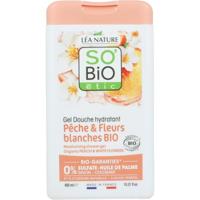 So Bio Etic Showergel peach & white flowers bio