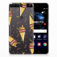 Huawei P10 Siliconen Case Icecream