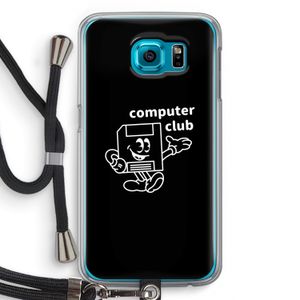 Floppyhead: Samsung Galaxy S6 Transparant Hoesje met koord