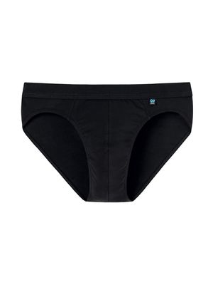 Schiesser - Long Life Cotton - Rio-Slip - zwart, Maat:L
