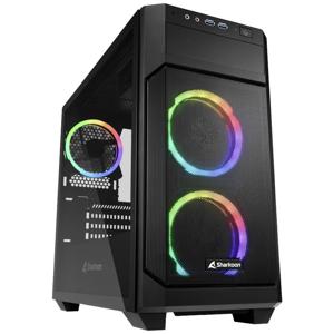 Sharkoon V1000 RGB Micro-tower PC-behuizing Zwart