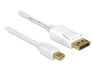 DeLOCK 83483 DisplayPort kabel 3 m Mini DisplayPort Wit