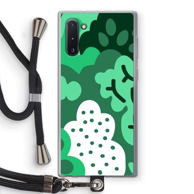 Bushes: Samsung Galaxy Note 10 Transparant Hoesje met koord