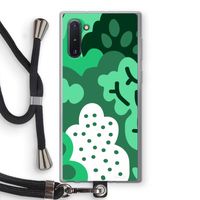 Bushes: Samsung Galaxy Note 10 Transparant Hoesje met koord