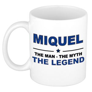 Miquel The man, The myth the legend collega kado mokken/bekers 300 ml