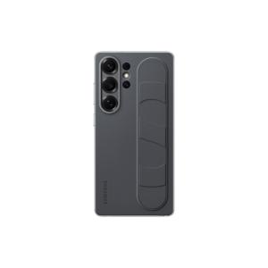 Samsung Galaxy S25 Ultra Stand Grip Case Telefoonhoesje Zwart