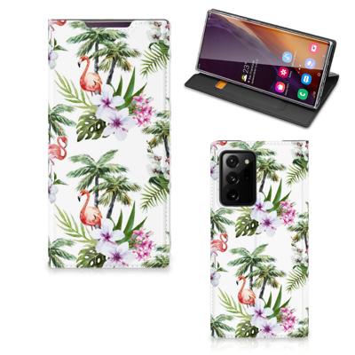 Samsung Galaxy Note 20 Ultra | Hoesje maken | Flamingo Palms