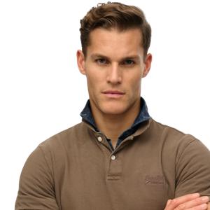 Superdry Vint Destroy Polo Heren XL