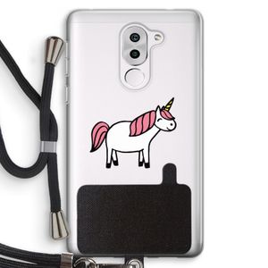 Eenhoorn: Honor 6X Transparant Hoesje met koord