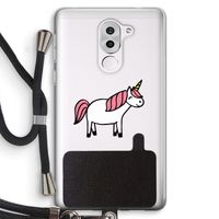 Eenhoorn: Honor 6X Transparant Hoesje met koord