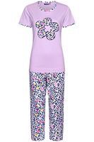 Duurzame katoenen pyjama bloem - thumbnail
