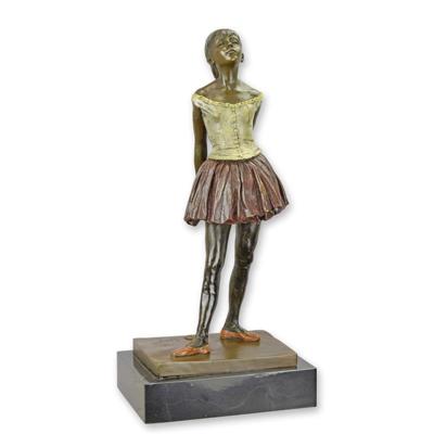 A BRONZE SCULPTURE OF A LITTLE DANCER AGED FOURTEEN
