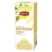 Thee Lipton Refresh vanille 25x1.5gr | 6 stuks